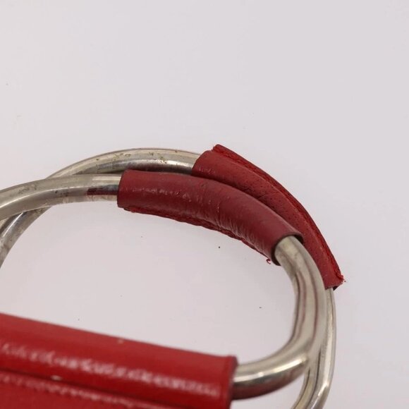 GUCCI Hand Bag Leather 2way Red - Picture 9 of 16